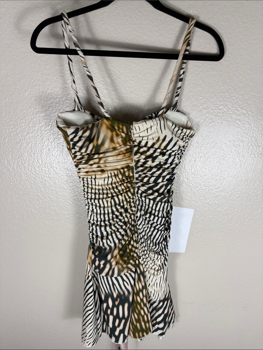 House of CB Elsa Animal Print Slinky Jersey Mini Dress - Picture 5 of 10
